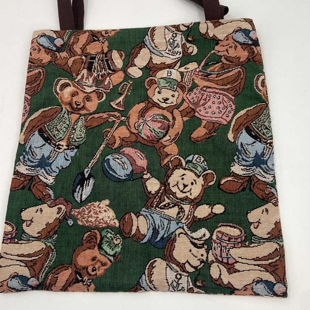 Vintage 90s Teddy Bear tote bag - image 2