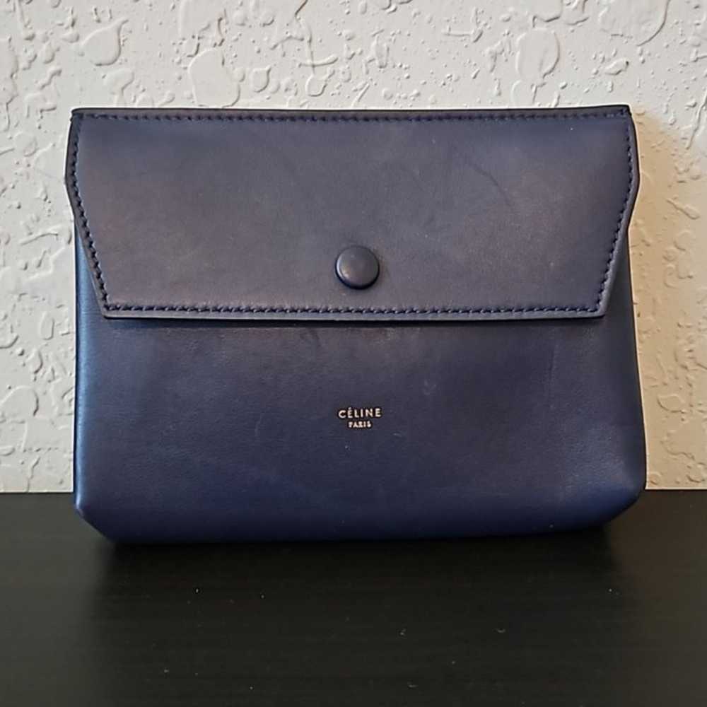 Celine Paris Phoebe Philo Knot Cobalt Blue Calfsk… - image 3