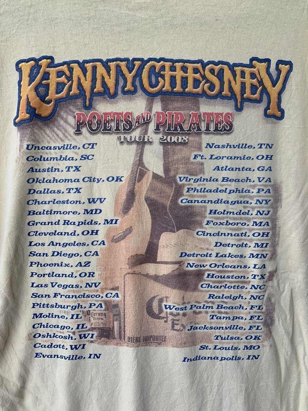 Tour Tee - KENNY CHESNEY POETS AND PIRATES TOUR 2… - image 3