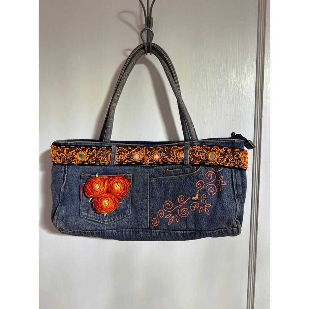 Vintage Denim Bag - image 1