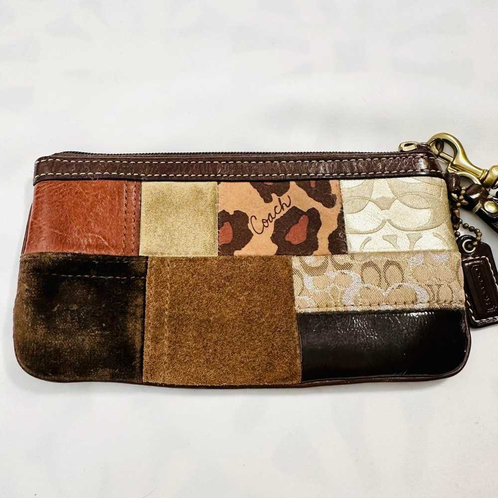 Coach Vintage Patchwork Wristlet - image 2