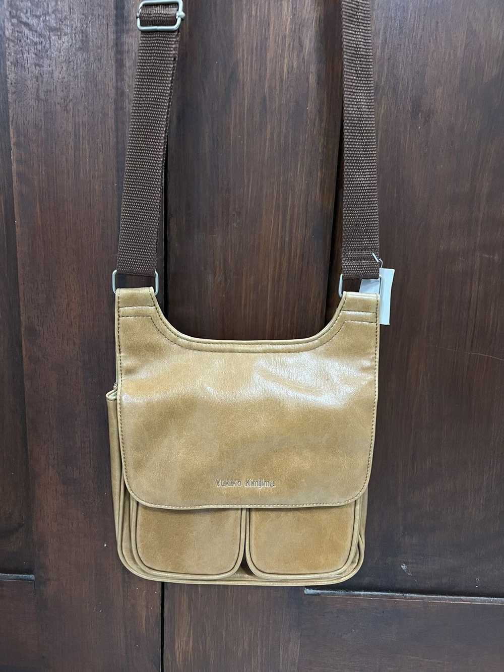 Yukiko Kimijima Leather Crossbody/Sling Bag - image 2