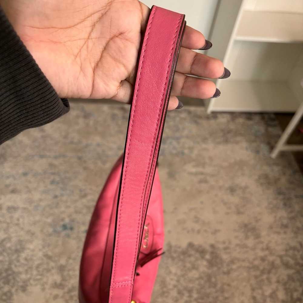 Y2k Coach Pink Shoulder Bag/ Crossbody - image 6