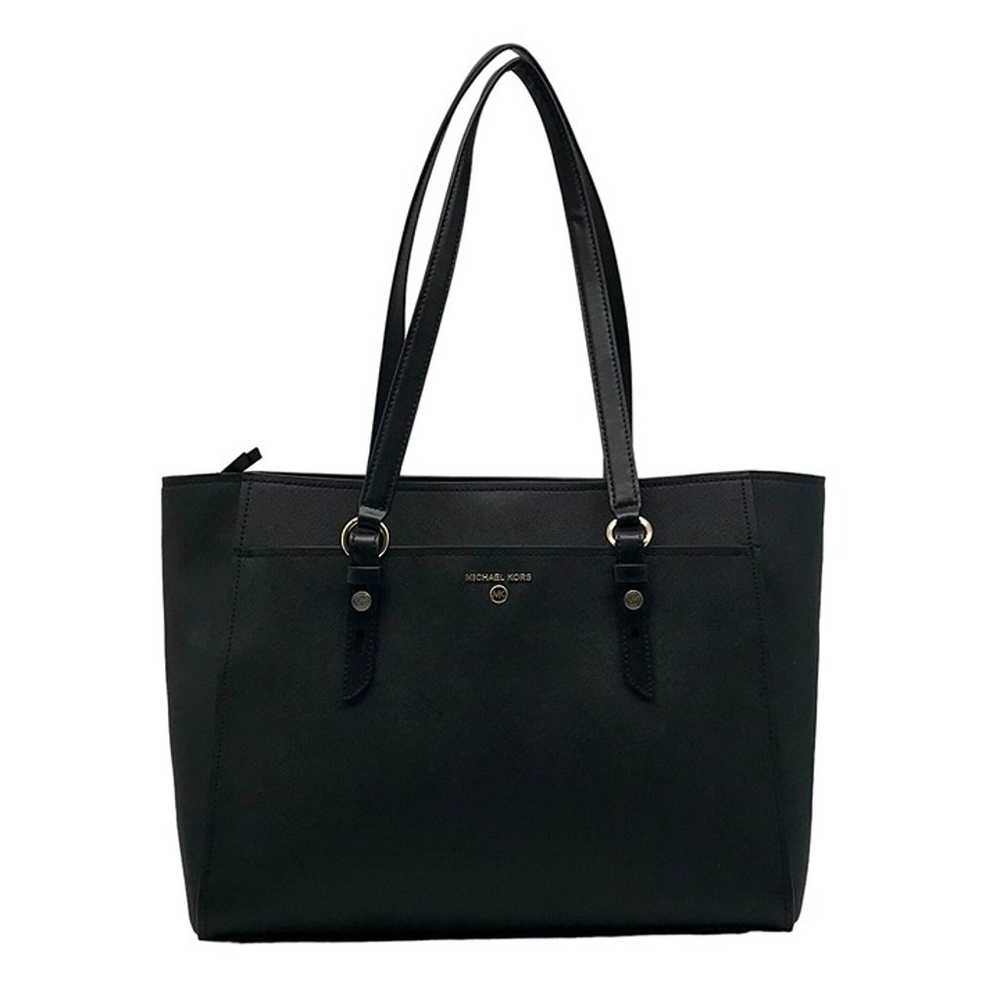 Michael Kors Sullivan Black Saffiano Leather Larg… - image 1