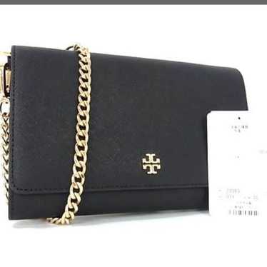 TORY BURCH PVC Shoulder Wallet Long Wallet