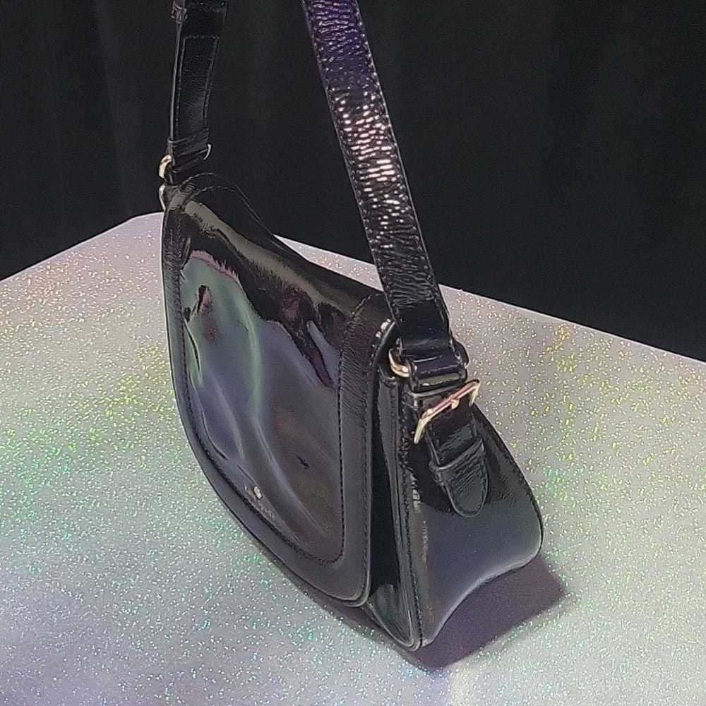 Kate Spade Black Patent Leather Crossbody Purse B… - image 2