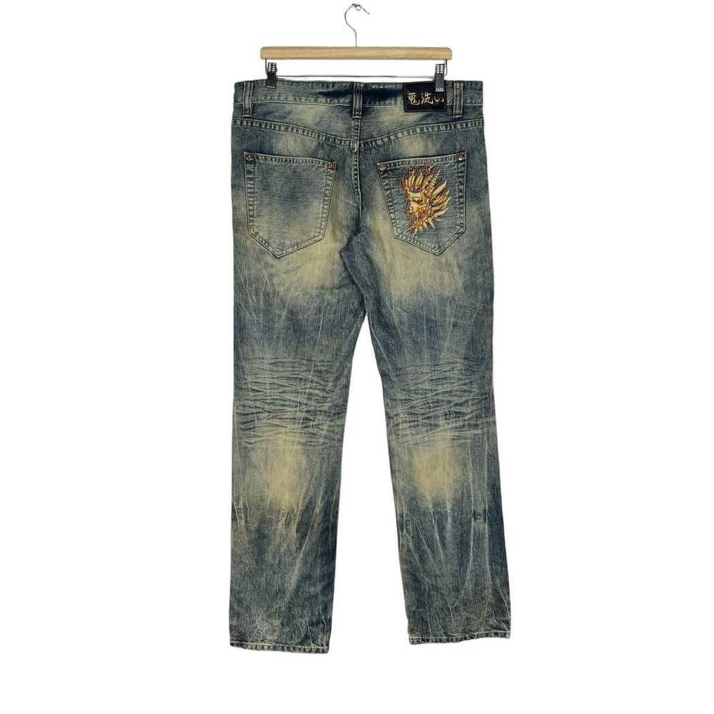 Distressed Denim - ❄️ONIARAI JAPAN BOMB PATCHWORK… - image 9