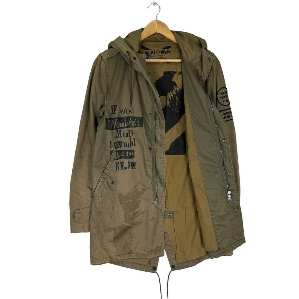 ⚡️HYSTERIC GLAMOUR X KURT COBAIN FISHTAIL PARKA J… - image 11