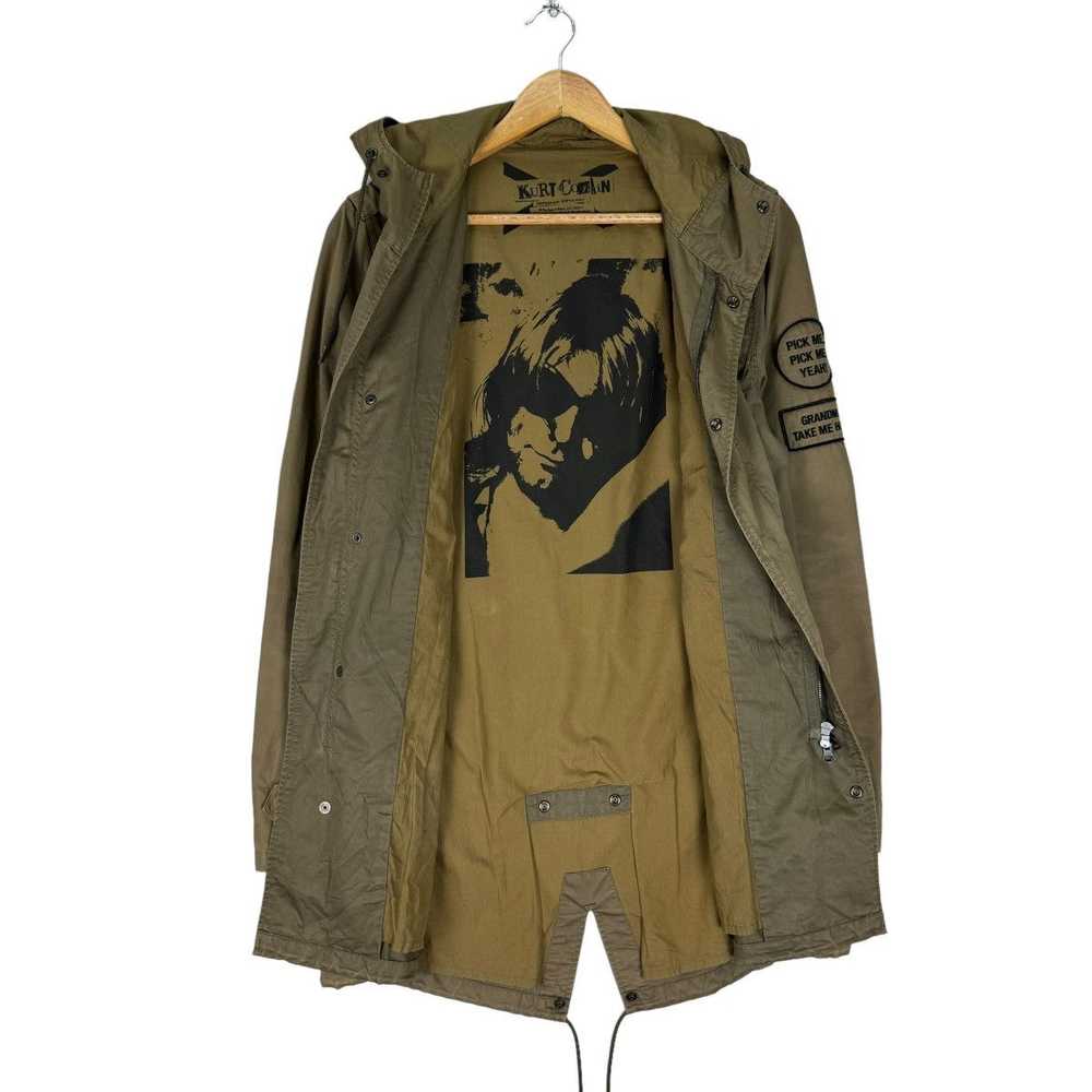 ⚡️HYSTERIC GLAMOUR X KURT COBAIN FISHTAIL PARKA J… - image 1