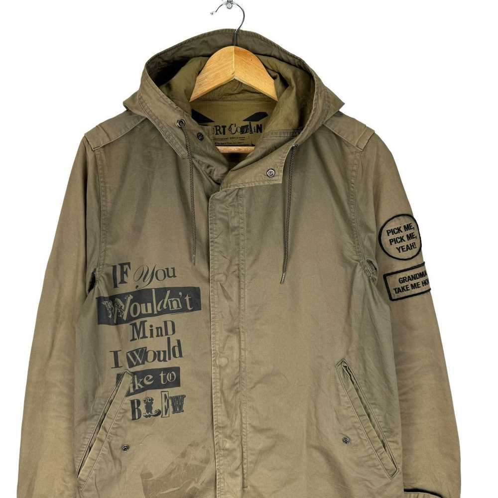 ⚡️HYSTERIC GLAMOUR X KURT COBAIN FISHTAIL PARKA J… - image 3