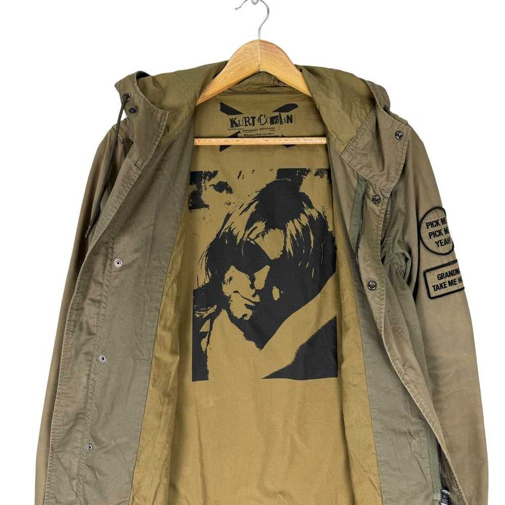 ⚡️HYSTERIC GLAMOUR X KURT COBAIN FISHTAIL PARKA J… - image 9