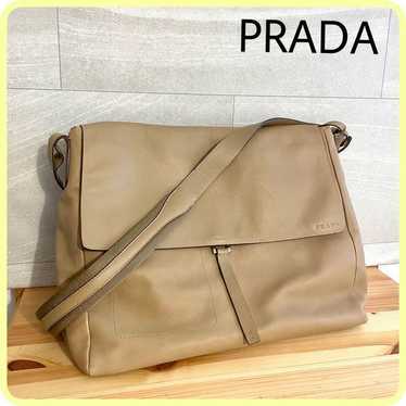 PRADA Shoulder Bag Leather Mesh - image 1