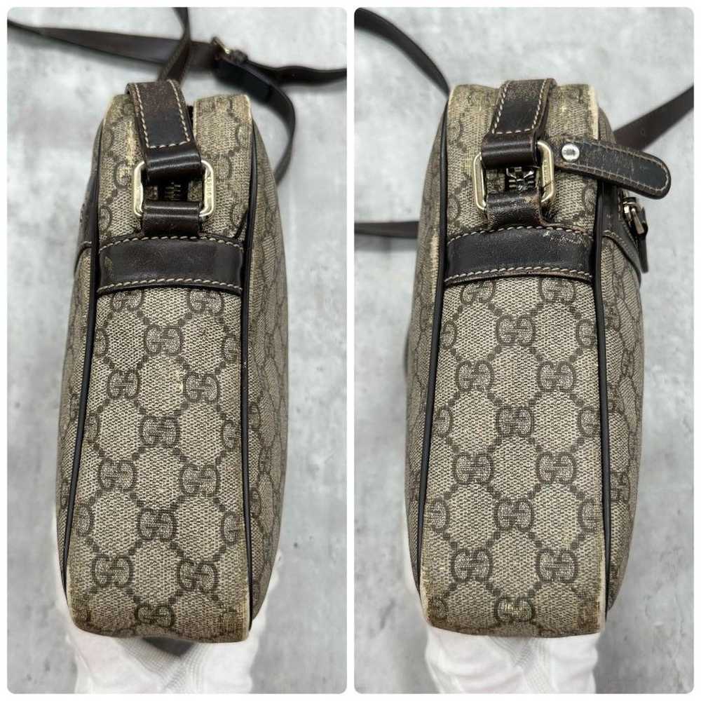 【Good Condition】Gucci Shoulder Bag GG Supreme PVC… - image 7