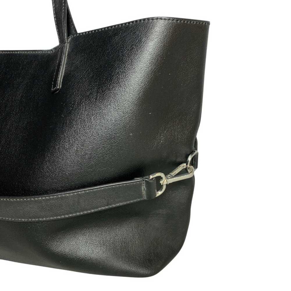 Away Black Leather Latitude Large Tote Bag - image 10