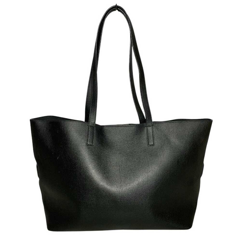 Away Black Leather Latitude Large Tote Bag - image 2