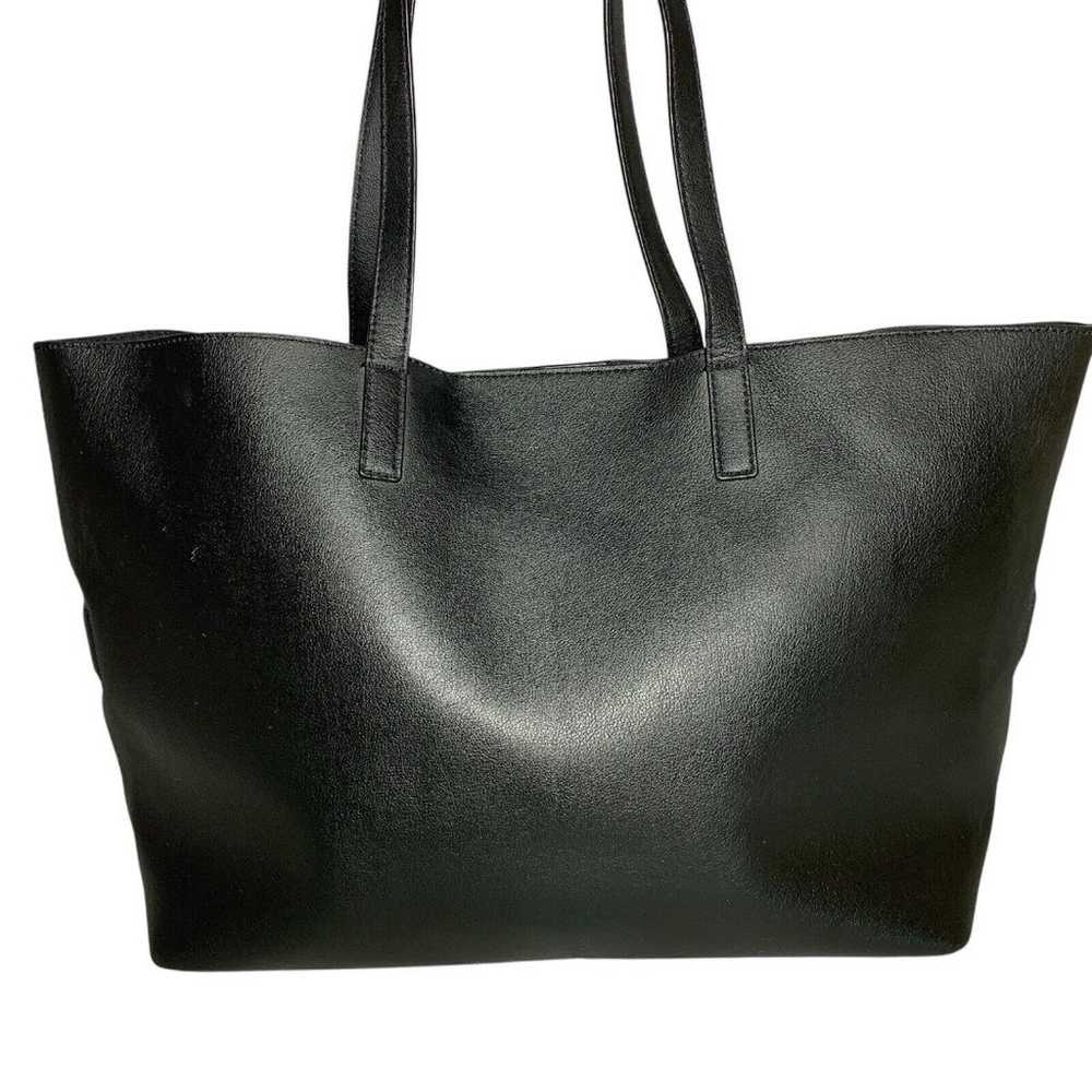 Away Black Leather Latitude Large Tote Bag - image 7