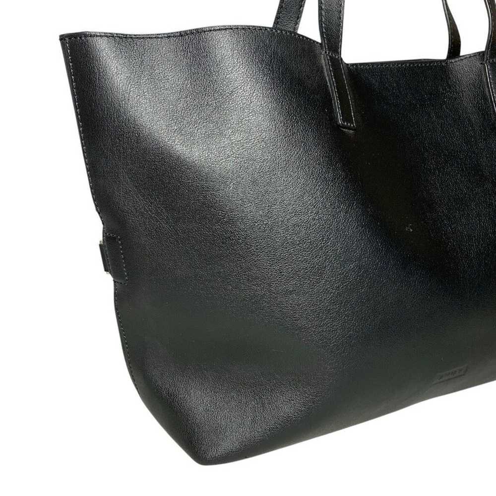 Away Black Leather Latitude Large Tote Bag - image 8