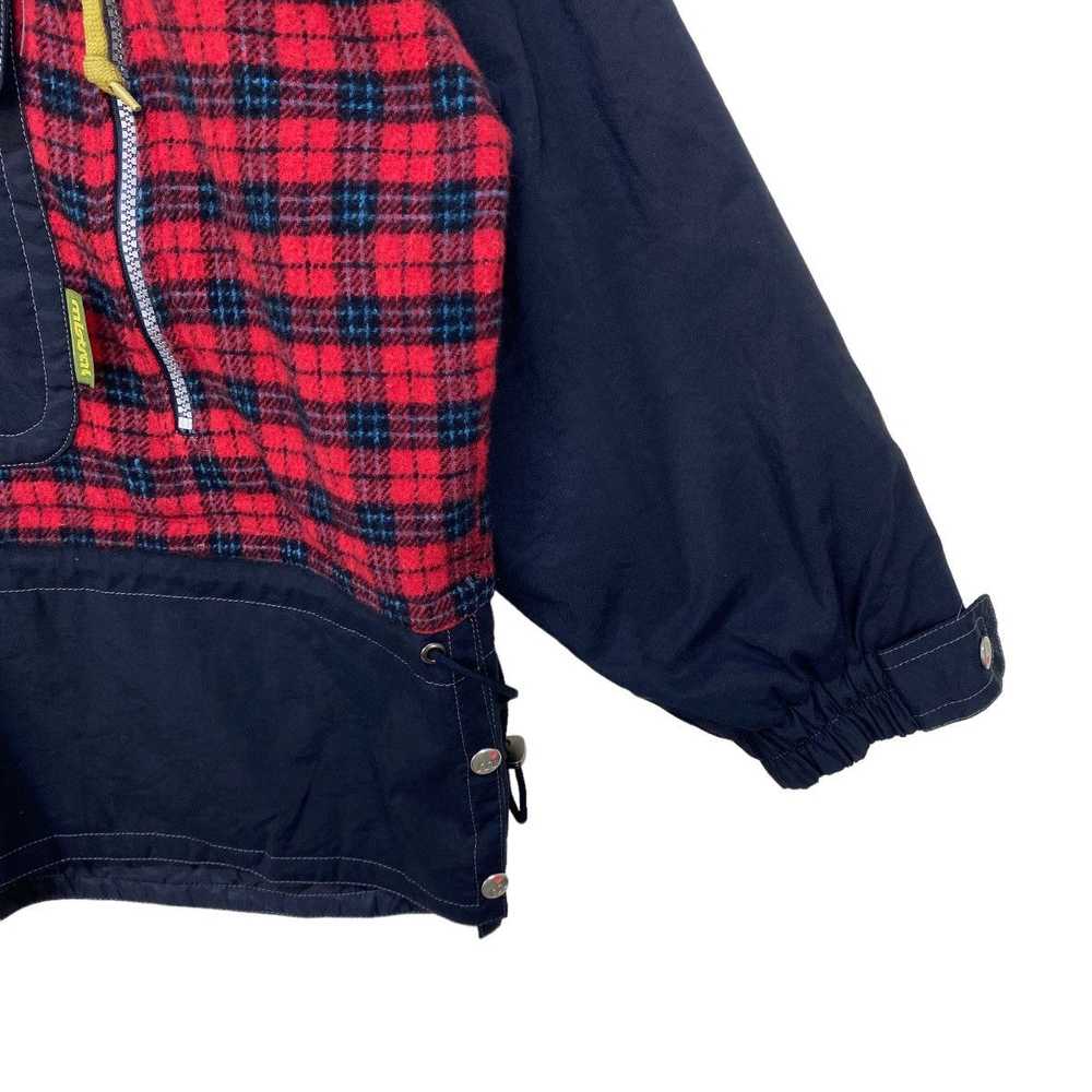 Vintage - Mistral wool tartan anorak style jacket - image 9