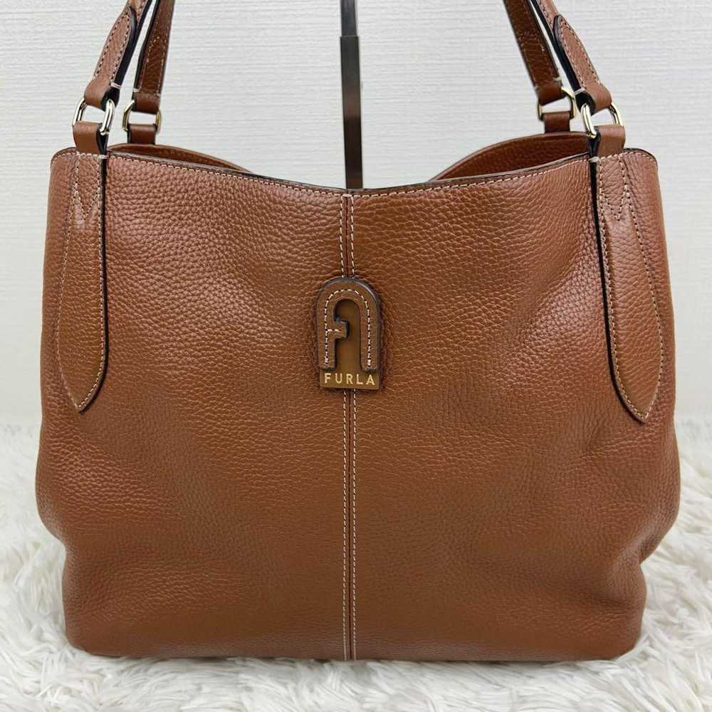 Excellent condition✨ FURLA Daphne hobo pebbled le… - image 2