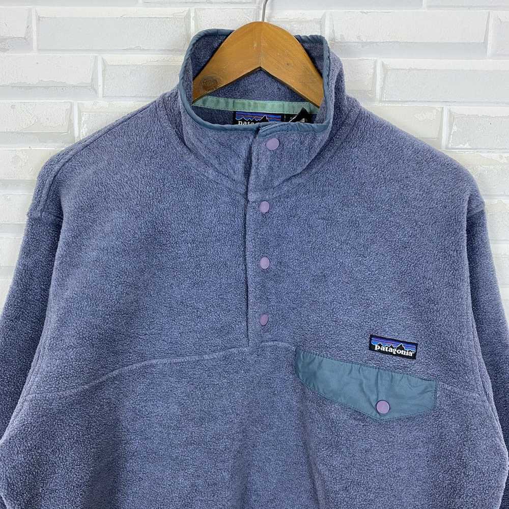 Vintage - PATAGONIA SYNCHILLA HALF SNAP BUTTON FL… - image 6