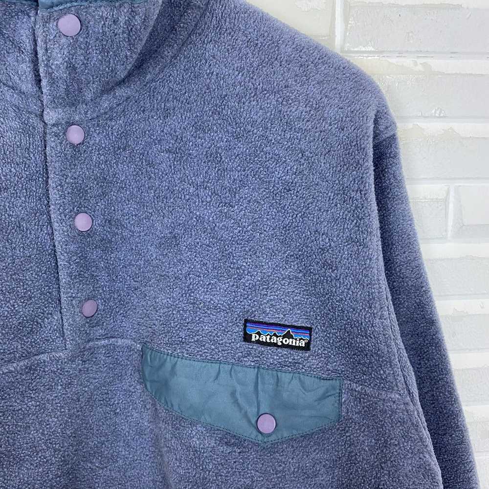 Vintage - PATAGONIA SYNCHILLA HALF SNAP BUTTON FL… - image 7