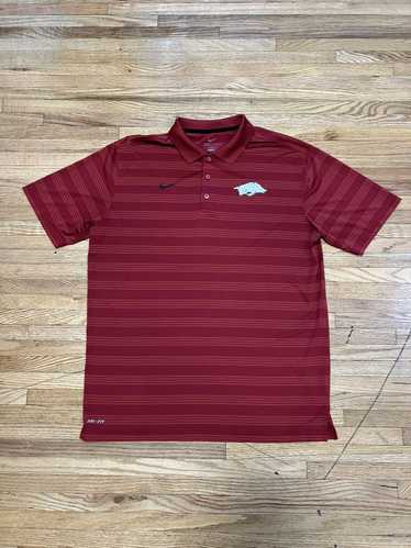 Nike Arkansas Razorbacks Polo Shirt Size XL Nike - image 1