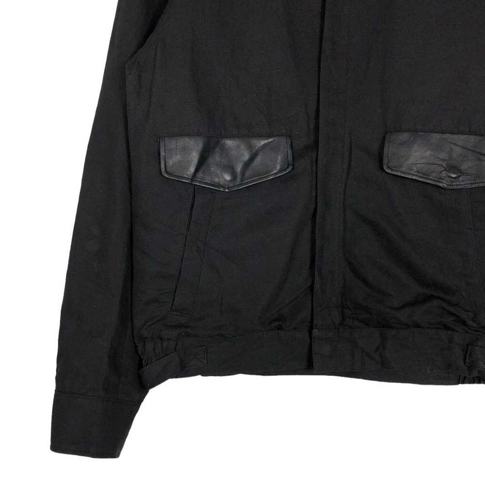 Vintage - 🔥BIKER JACKET LEATHER POCKET VIRUS JAP… - image 7