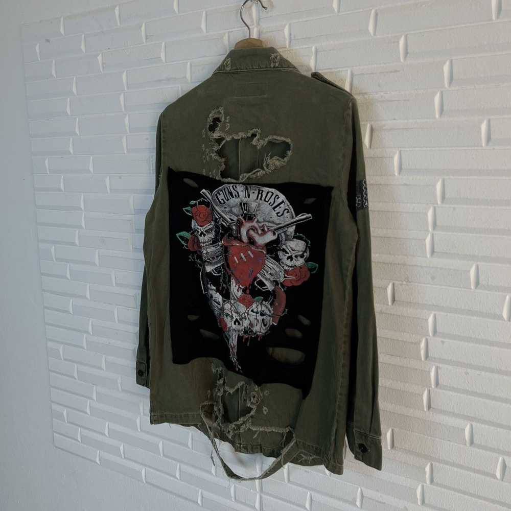 Japanese Brand - VINTAGE RARE DISTRESSED DESIGN Z… - image 3