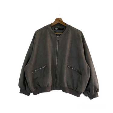 Japanese Brand - VINTAGE ZARA BOMBER STYLE JACKET… - image 1