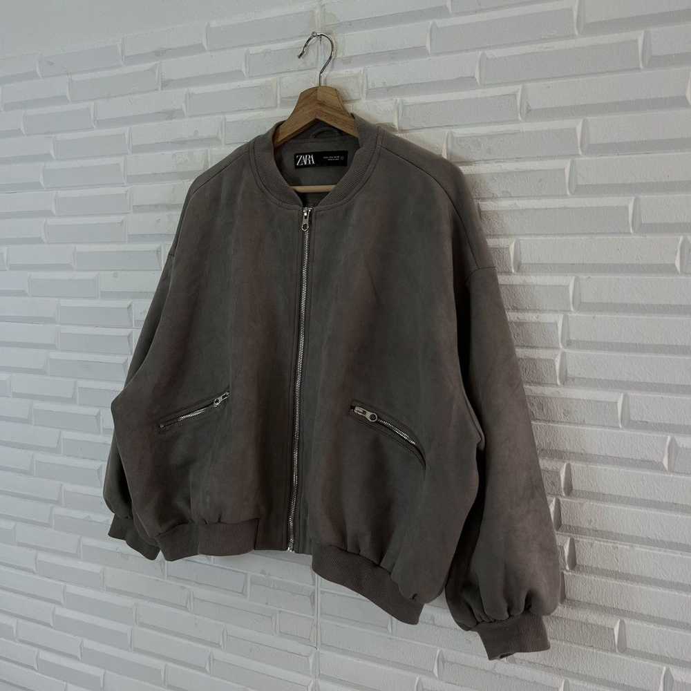 Japanese Brand - VINTAGE ZARA BOMBER STYLE JACKET… - image 2