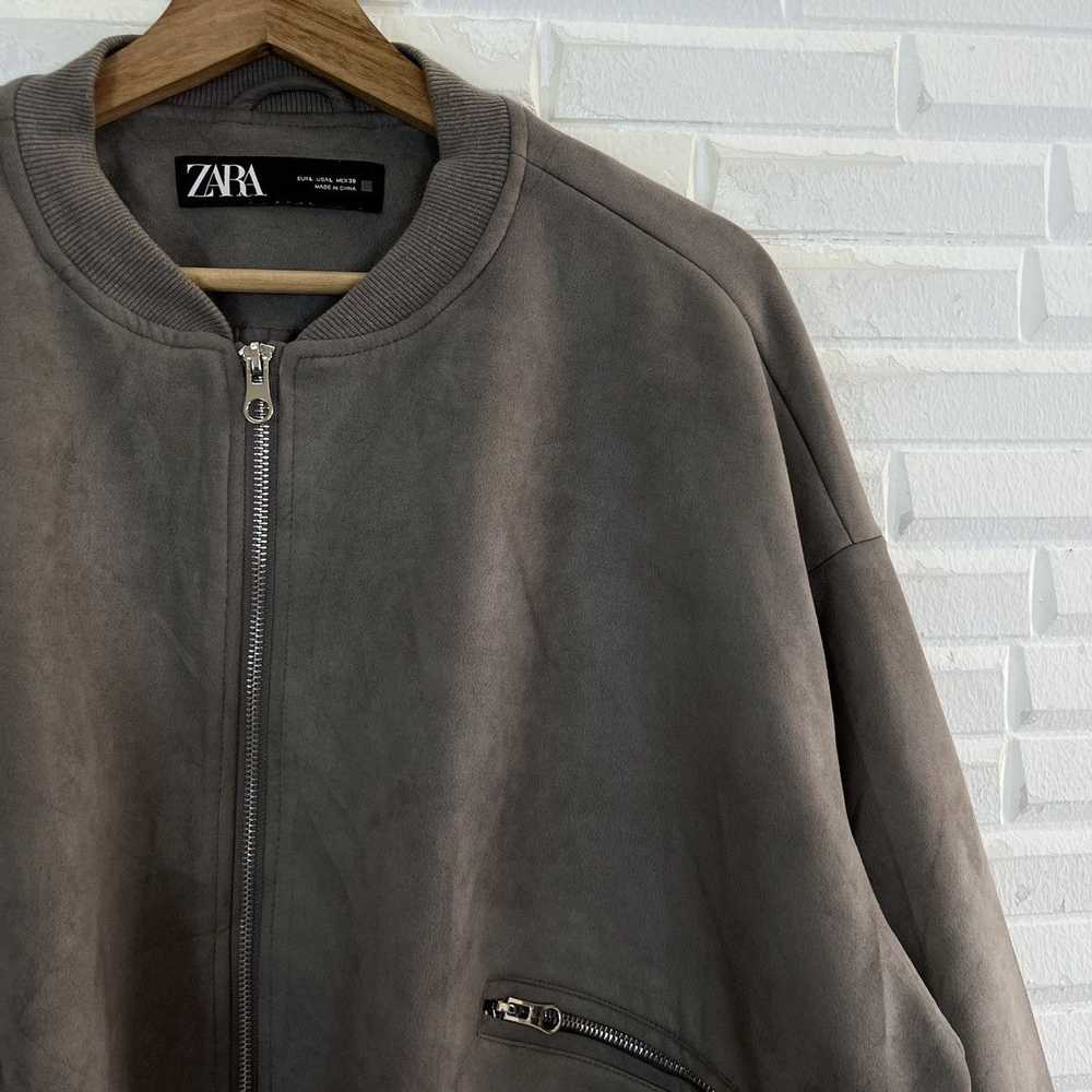 Japanese Brand - VINTAGE ZARA BOMBER STYLE JACKET… - image 5