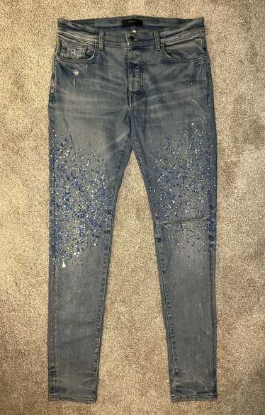 Amiri Amiri Crystal Painter Jeans