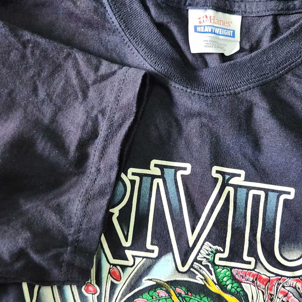 Vintage Y2K Trivium Band Tees Becoming The Dragon - image 3