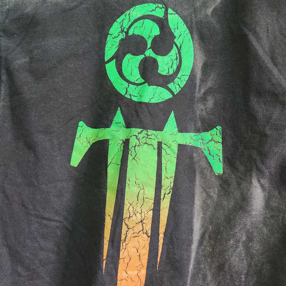 Vintage Y2K Trivium Band Tees Becoming The Dragon - image 8