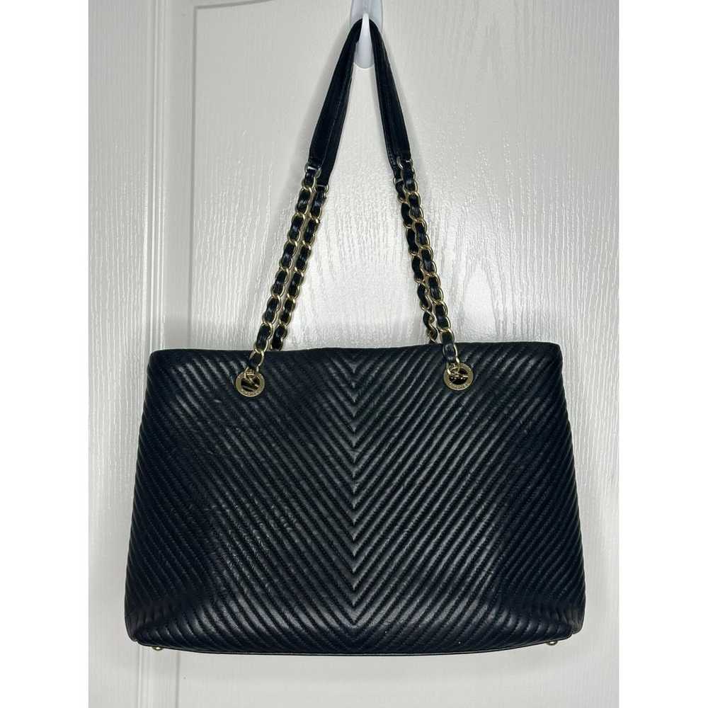 Chanel Classic Cc Shopping leather tote - image 2