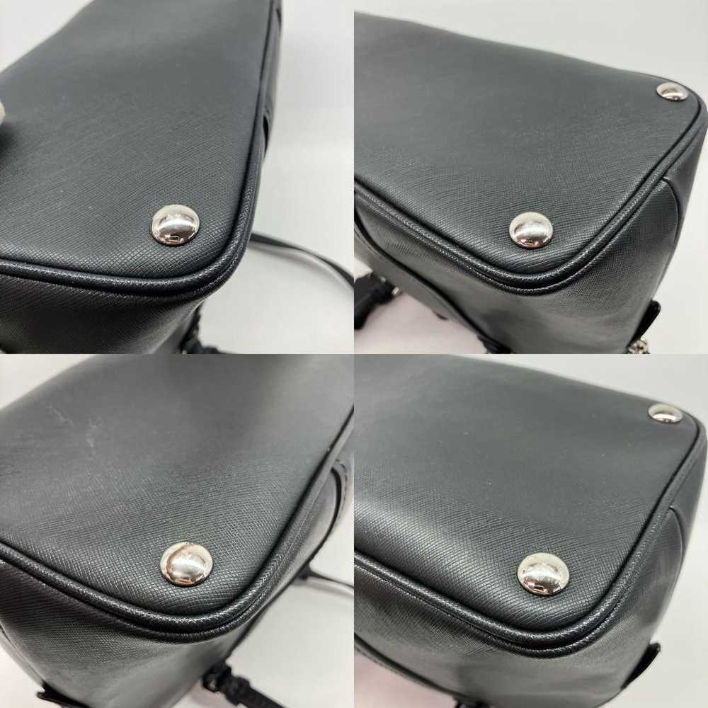 AS7066 COACH Leather Handbag F25671 Black - image 6