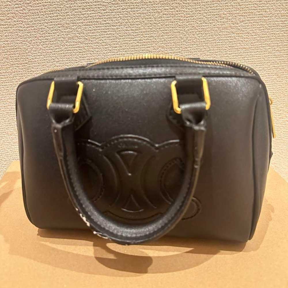 CELINE Black Leather Bag - image 2