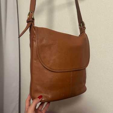 Old Coach Leather Shoulder Bag - image 1