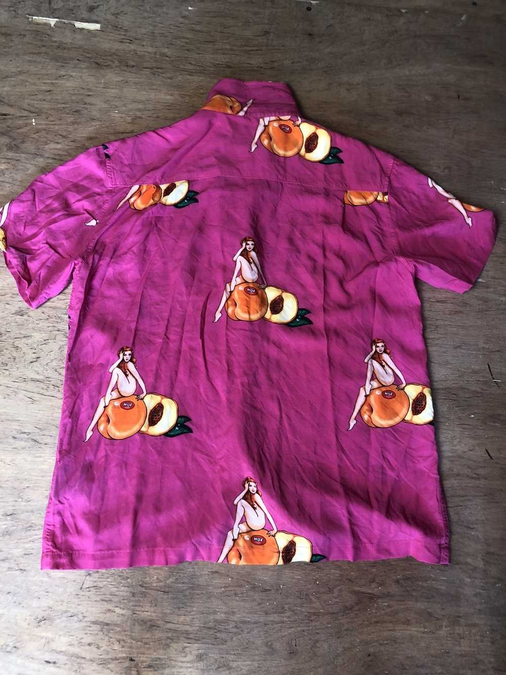 RARE Huf full print peach sexy girls all over pri… - image 3