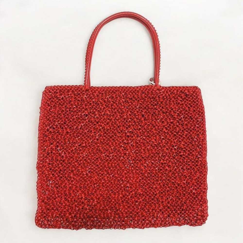 Anteprima Standard Square Large Red Tote Bag - image 2