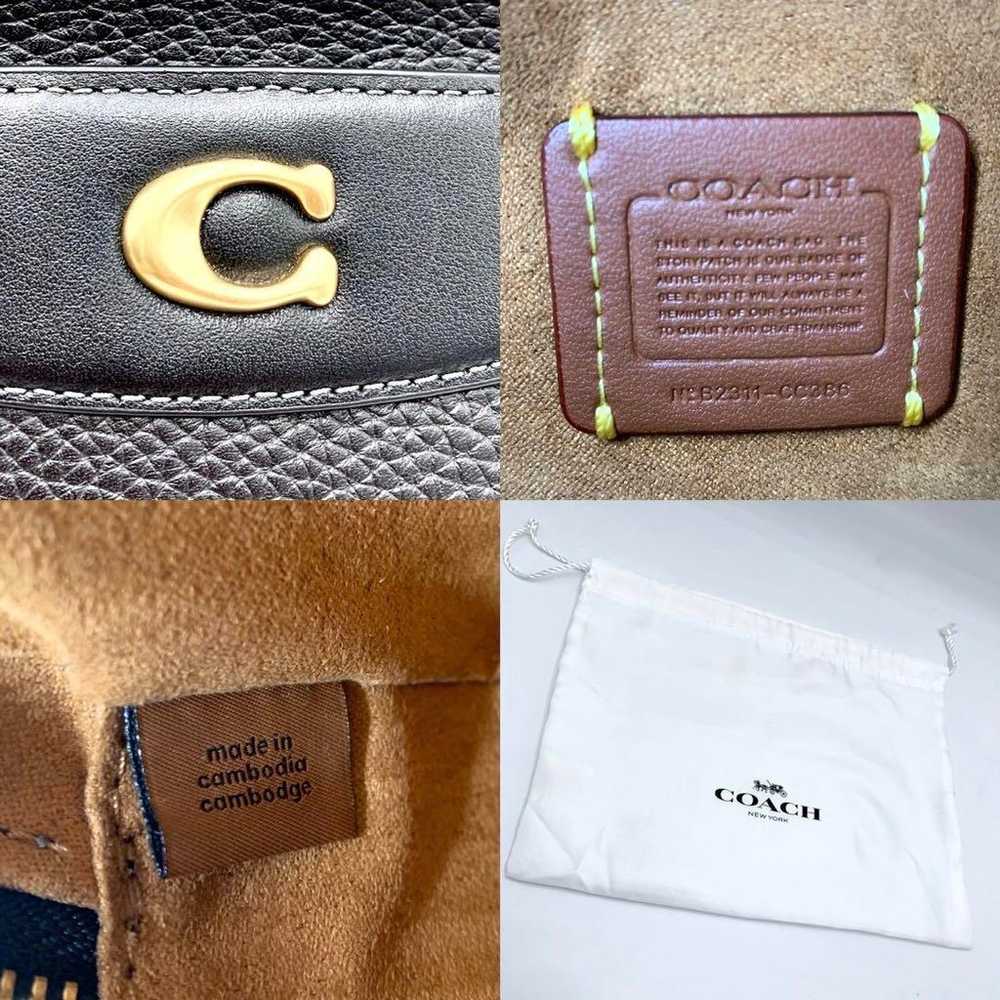 Almost unused✨ Coach Camera Bag Shoulder Bag Leat… - image 10