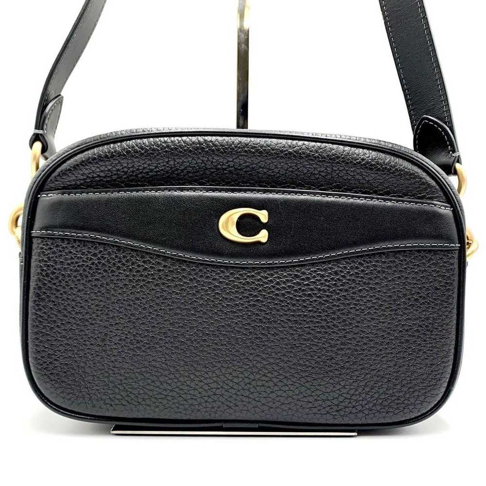 Almost unused✨ Coach Camera Bag Shoulder Bag Leat… - image 2