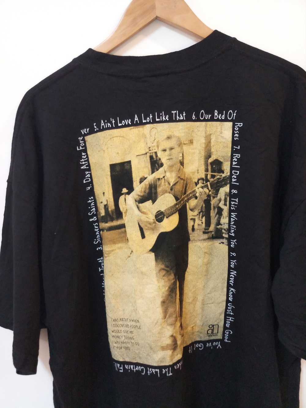 Vintage 90s George Jones"Cold Hard Truth" T Shirt - image 3