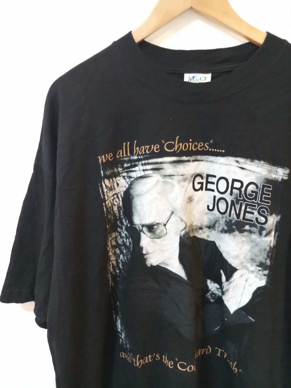 Vintage 90s George Jones"Cold Hard Truth" T Shirt - image 4