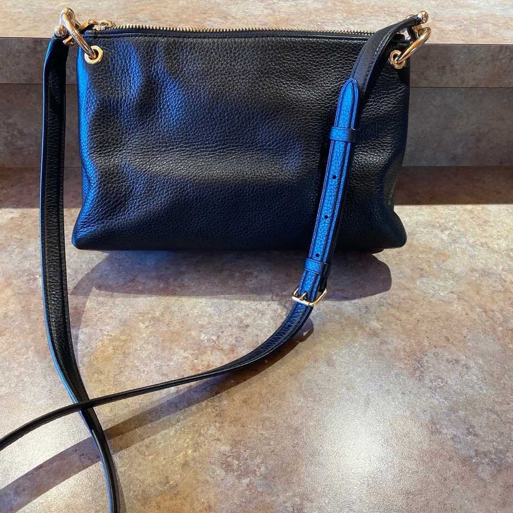 Coach Mia Crossbody Black Pebbled Leather - image 3