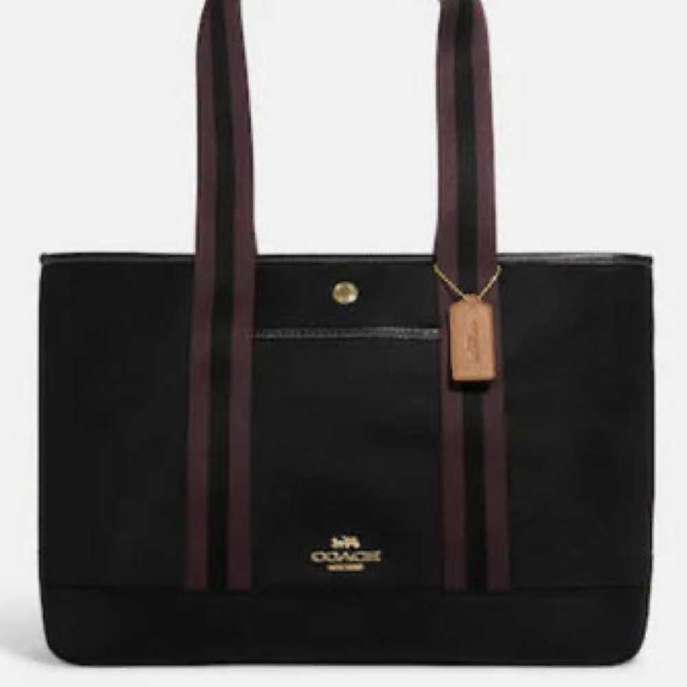 COACH Black Nylon Tote Bag - image 9