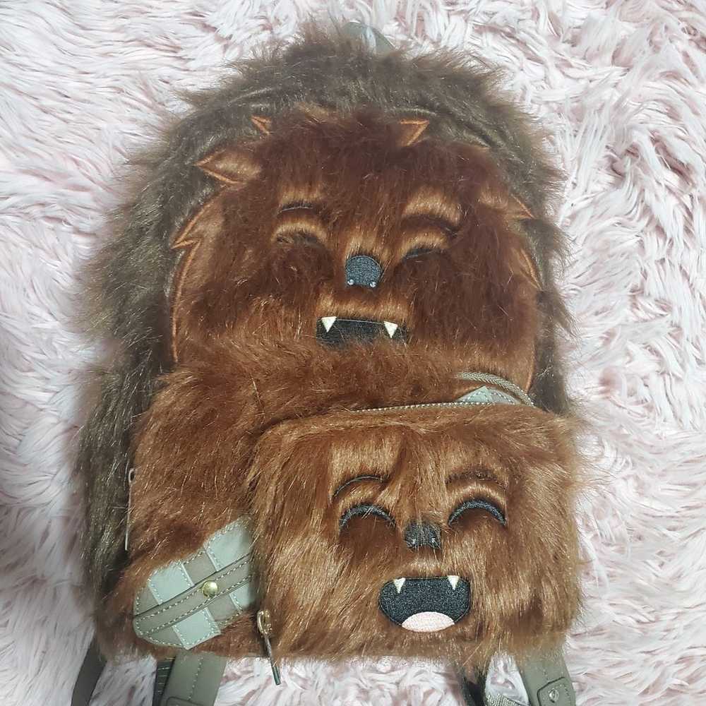 Chewbacca Loungefly Backpack and Wallet - image 1