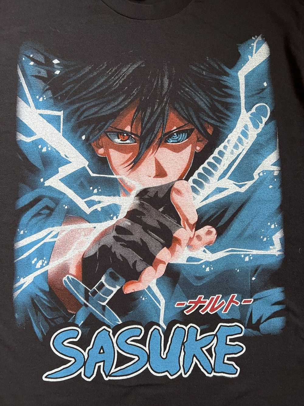 Bootleg uchiha sasuke anime naruto custom vintage… - image 3