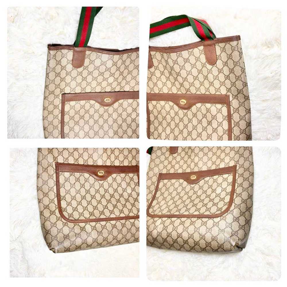 Gucci GG Sherry Line PVC Tote Bag A4 for Commutin… - image 3