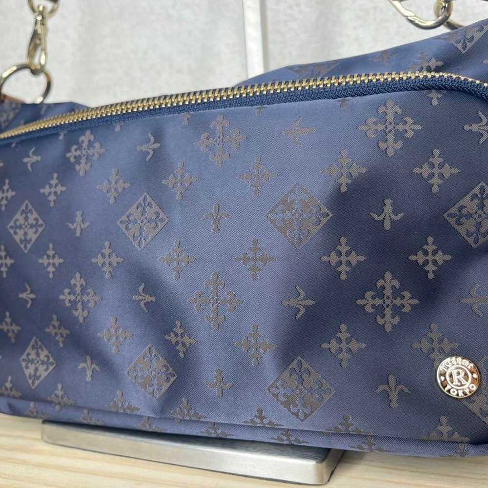 Super beautiful ★ russet shoulder bag navy small … - image 2